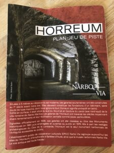Dépliant de l'Horreum de Narbonne